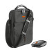 Trust 17007 Vertico 10" Netbook Bag & Slimline Mouse - Black/Orange Image