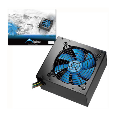 Alpine AP600-BLUE 600w PSU 20+4 pin 120mm Blue Fan