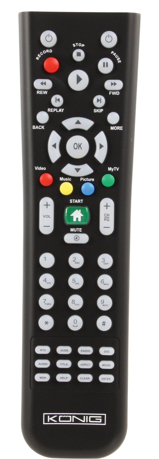 Konig Media Center Remote Control Falcon Computers
