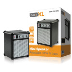 BXL-GA10BL Mini Portable Speaker with adjustable bass and treble for MP3 etc.. - Black