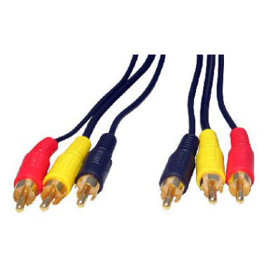 Generic 2RR3-10 3 X Phono To 3 X Phono 10 M