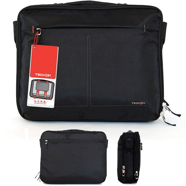 Tech21 Tech 21 12 Inch 17 Inch L.I.P.S Laptop Bag Black Falcon