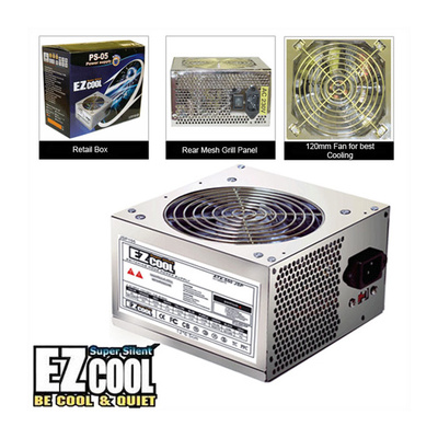 Ezcool EZ650-PS-05 650 Watt SLI Ready PSU (very quiet) 20+4 pin