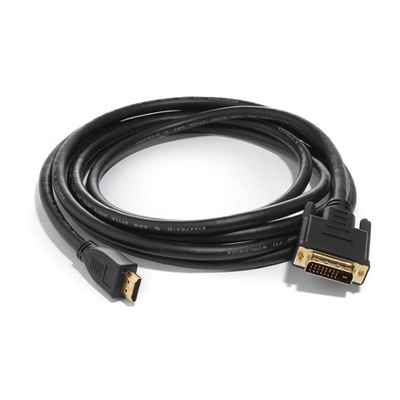 Generic Unbranded HDDV002 2 Mtr DVI (M) To HDMI (M) Gold Plated