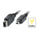 Generic USB140 IEEE1394 Firewire 6 Pin - 4 Pin 1.8mtr Image