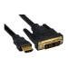 Generic CDLDV-302 2Mtr DVI (m) To HDMI (m) Gold Plated Image