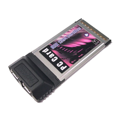 Pluscom NLEE502 Pcmcia Firewire Card Bus 2 Port IEEE1394