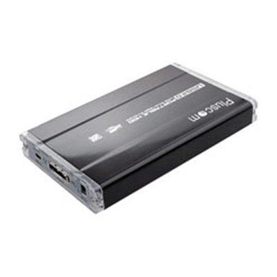 Pluscom 2.5 Inch Combo SATA / IDE External Drive Enclosure With USB2 and External Sata Conection