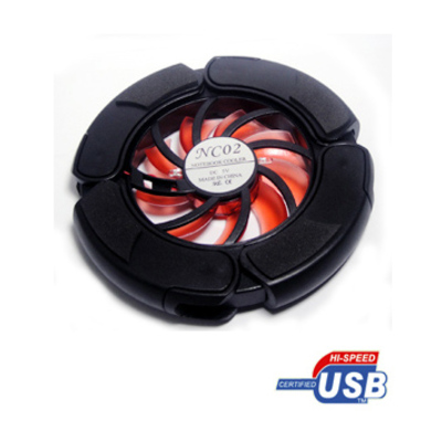 Generic LBF-B Mini Pad Wheel Type USB fan cooling cooler for PC laptop notebook