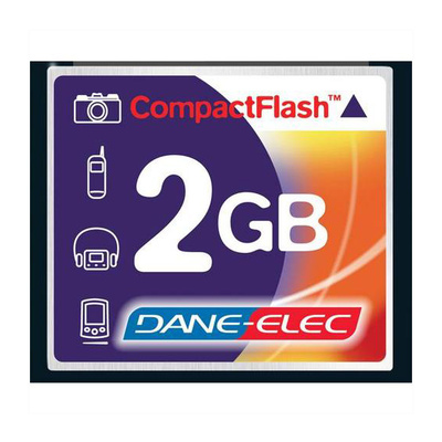 Dane-Elec 2GB-CFSTD 2GB Compact Flash Memory Card