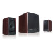 Microlab  2.1 Speaker System, 16W X2, 24W Sub Dark Wooden Case Image