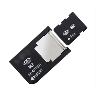 Transcend TS2GMSM 2GB M2 Memory Stick with Adaptor