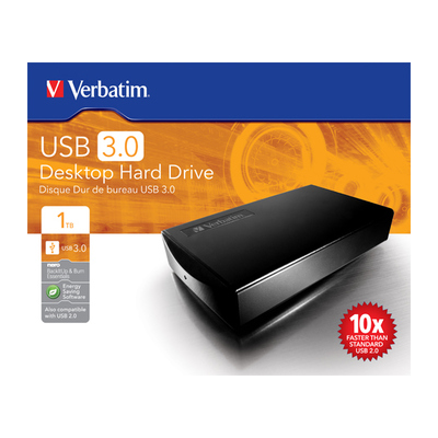 Verbatim 1TB USB 3 External Desktop HDD
