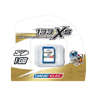 Dane-Elec 1GB-SD60X 1Gb (1024Mb) SD-XS 60 Speed Secure Digital
