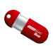 Dane-Elec 8GB USB2 -  8Gb Usb2.0 Memory Flash Drive - Capless (Red) Image