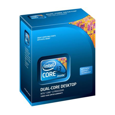 Intel BX80616I3540 Core i3 540 3.06GHz (Clarkdale) (Socket LGA1156) - Retail (BX80616I3540)