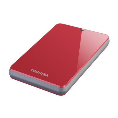 Toshiba HDTC605ER3A1 500Gb PORTABE 2.5` USB3 + USB2 HDD - STORE.E CANVIO RED