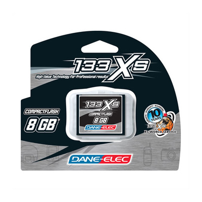 Dane-Elec 8GB-CF 8Gb Compact Flash Memory Card
