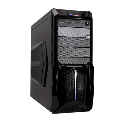 PowerCool TERMINATOR Midi Gaming Chassis with Card Reader No PSU