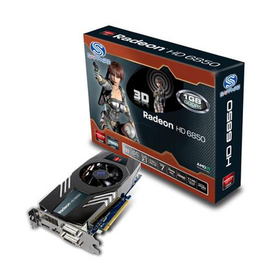 Sapphire 11180-00-20R 1Gb ATI RADEON HD6850 GDDR5 PCI-Express Graphics Card