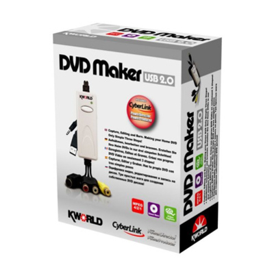 Kworld KW-USB2800D DVD Maker USB 2.0 - Create Your Own Dvds