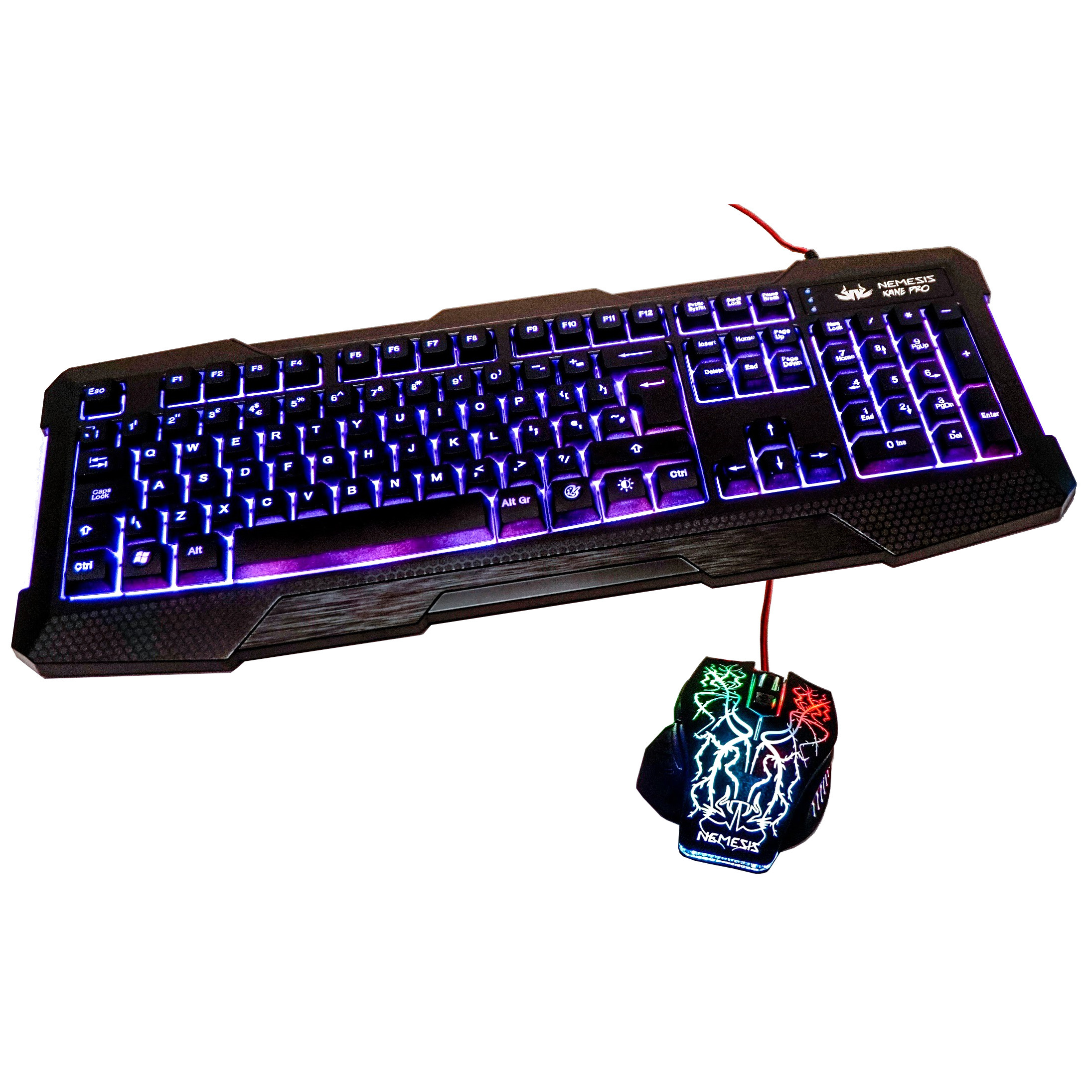 Sumvision Kane Pro LED Gaming Keyboard + Mouse Kit | Falcon Computers