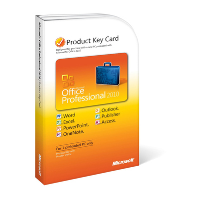 Microsoft 269-14834 Microsoft Office Home Professional 2010 PKC- Retail 1 User Licence Key