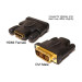 Generic DV006 DVI Dual Link M Male to HDMI F Female adaptor - GOLD Image