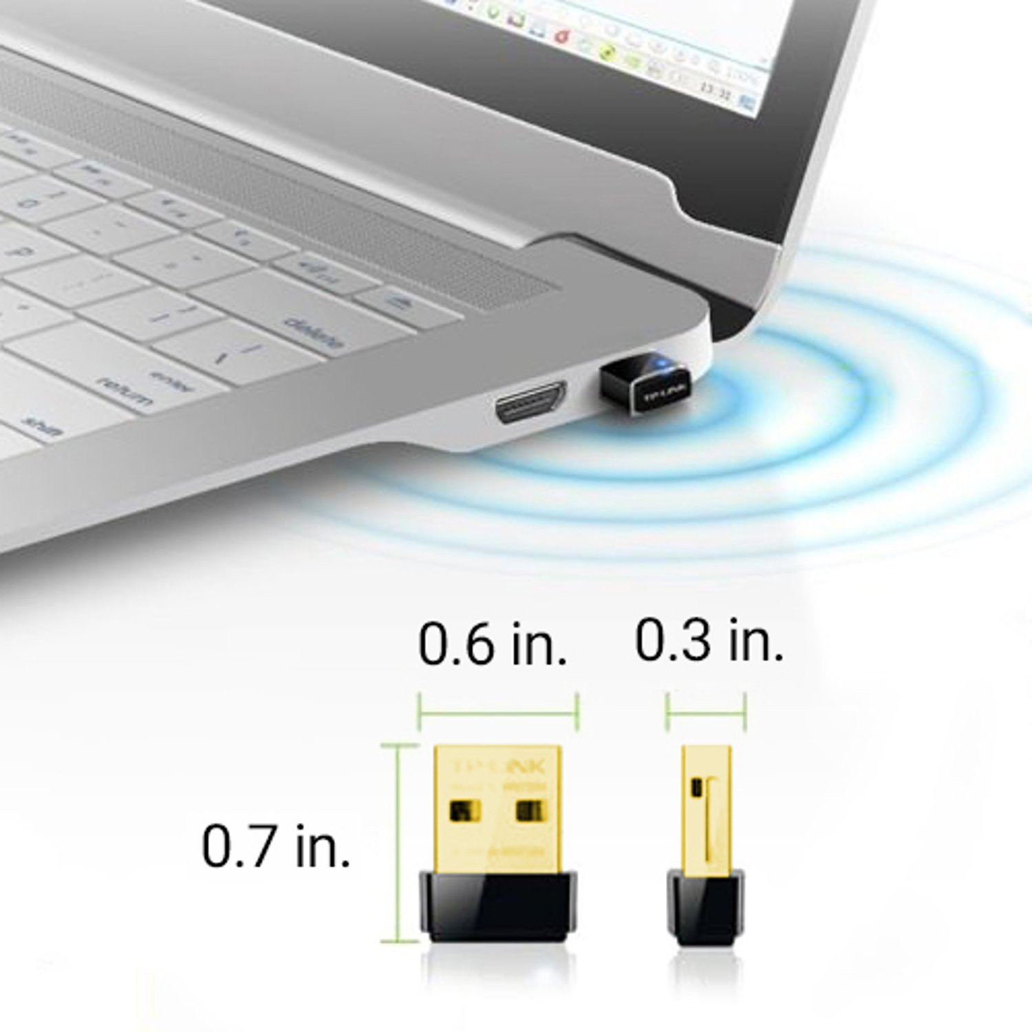 TP-LINK Wireless N 150mbps USB Nano Adaptor | Falcon Computers