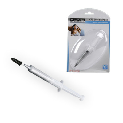 Konig Silver Heatsink Compound Paste Syringe (Silver)