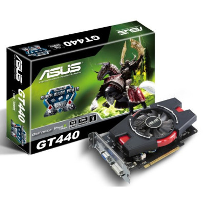 ASUS ENGT440/DI/1GD3 1Gb GeForce GT 440 DDR3 1800MHz DVI / VGA / HDMI PCI Express