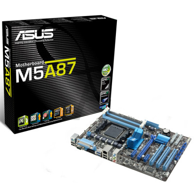 ASUS M5A87 Socket AM3+ Bulldozer Ready AMD 870 DDR3 Motherboard