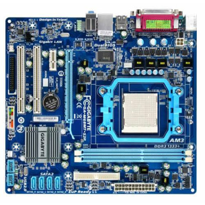 Gigabyte GA-M68MT-S2 REV 3.1 AM3+ Nvidia Chipset DDR3 Micro ATX Mainboard With Sound Vga + Lan