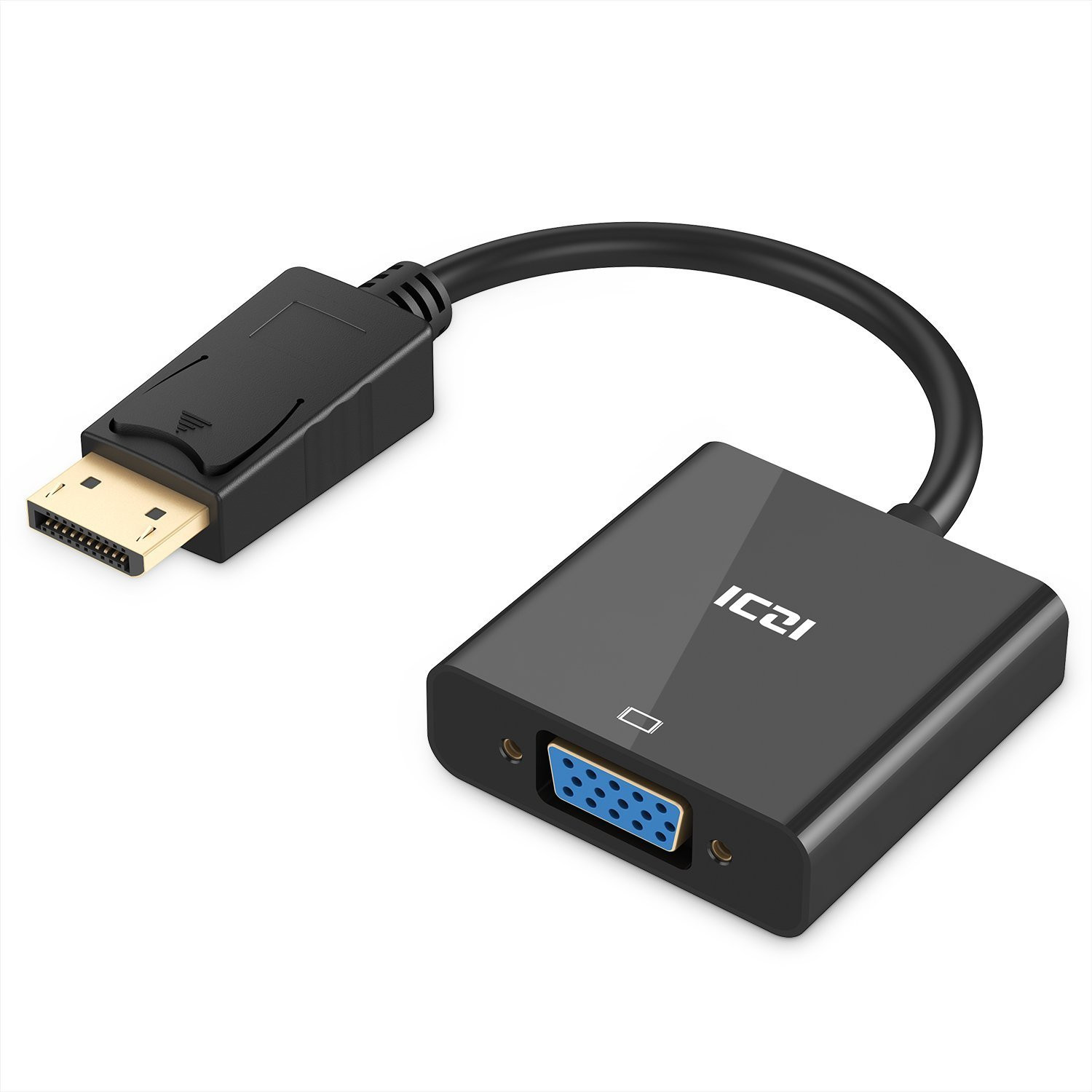ICZI DisplayPort Cable to VGA Female Black Falcon Computers