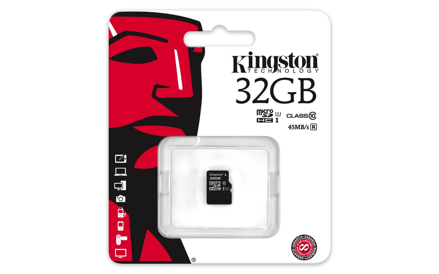 Kingston 32Gb Micro SD Memory Card Class 10 Falcon Computers