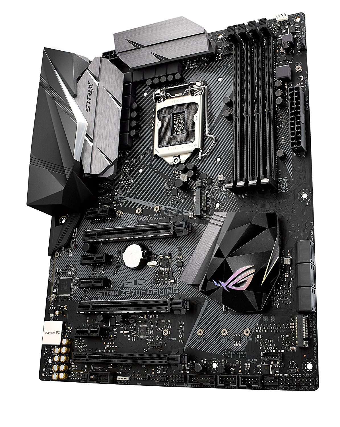 Asus Strix Z270f Gaming Lga 1151 Intel Z270 Atx ASUS STRIX Z270F GAMING, Intel Z270, Socket 1151, ATX, DDR4 | Falcon