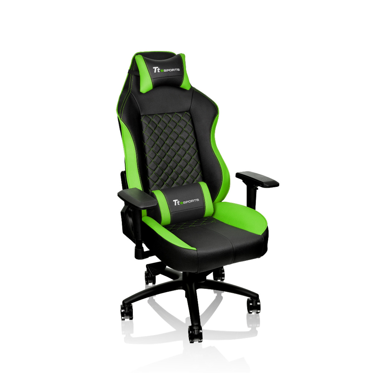Thermaltake Tt ESports GTC500 Black / Green Gaming Chair Falcon