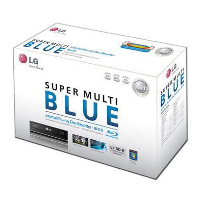 LG CH10LS20 10X BD 10X Bluray Combo Reader / DVD Rewriter Retail