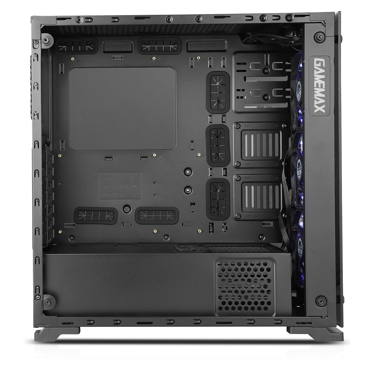 Game Max Onyx Tempered Glass RGB Case In-Depth Review ...