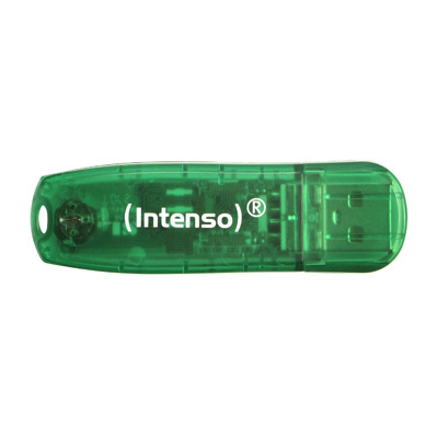 Intenso  8Gb USB2.0 Flash (Green) Rainbow