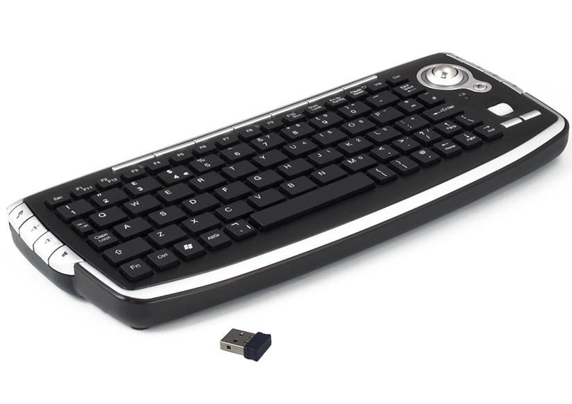 Sumvision Wireless Mini Media Centre Keyboard with Trackball Falcon Computers