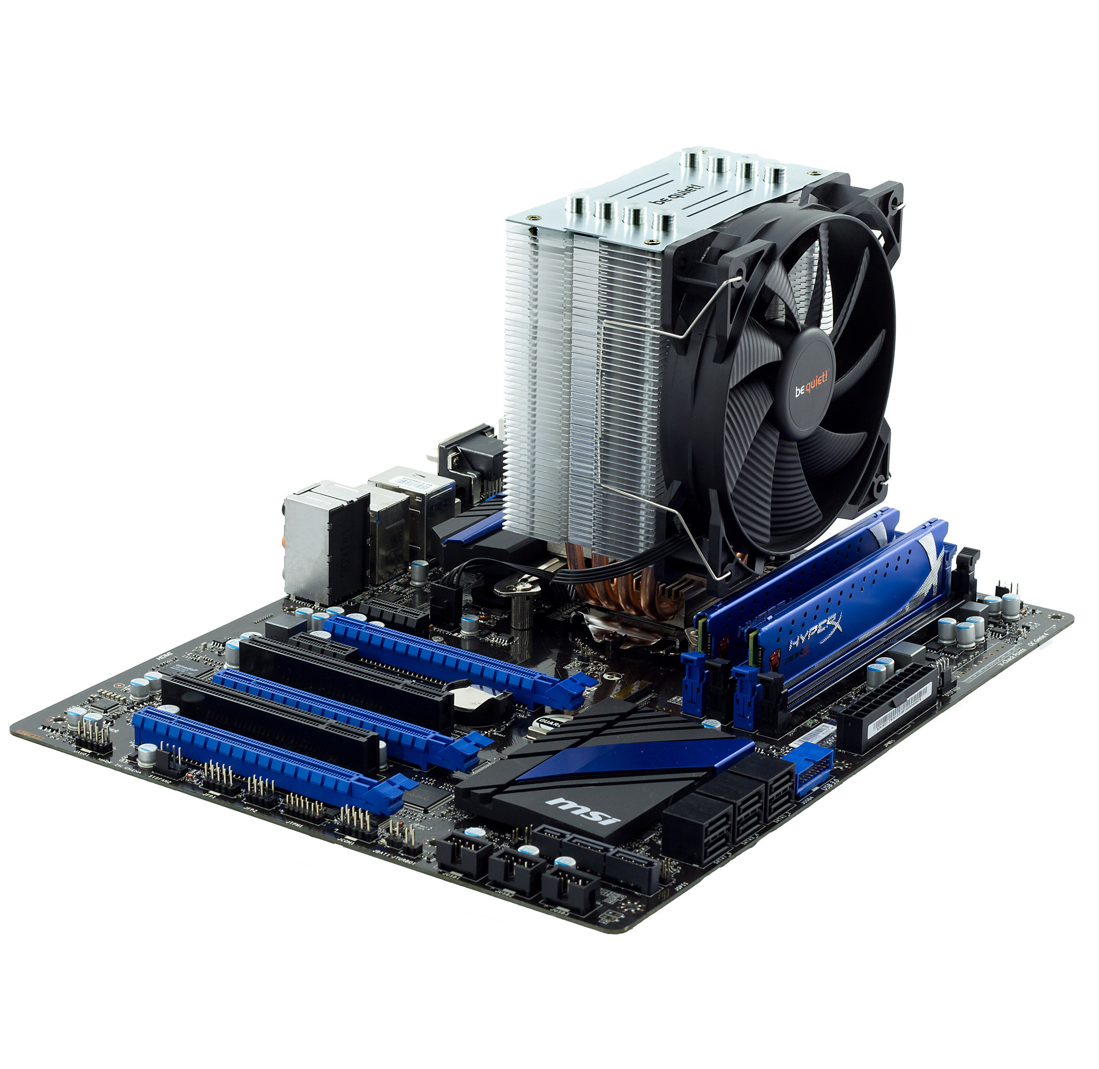Be Quiet Pure Rock Heatsink & Fan, All Intel & AMD Sockets, 120mm PWM