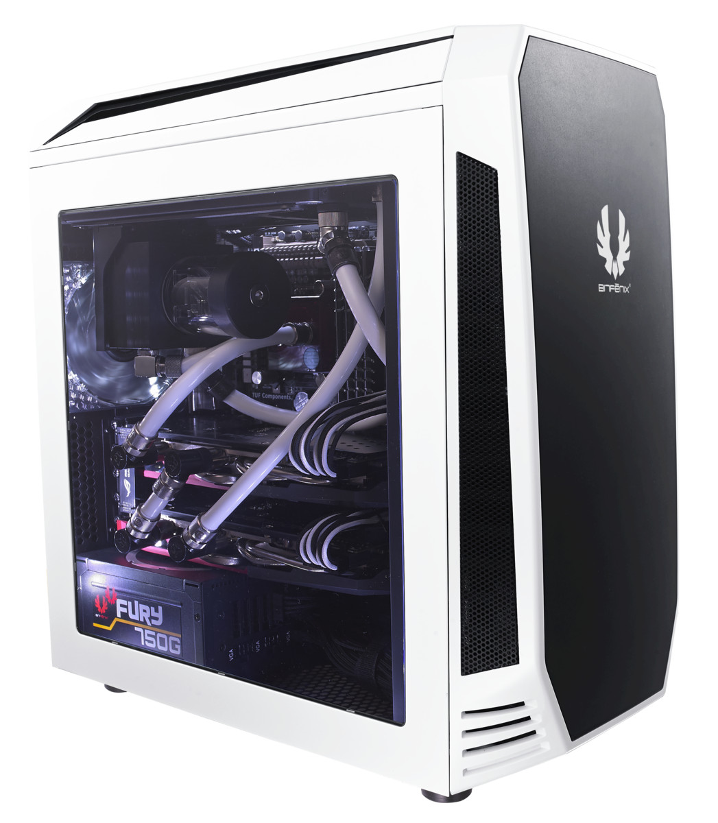 BitFenix Aegis Micro-ATX Chassis with Icon Programmable ...