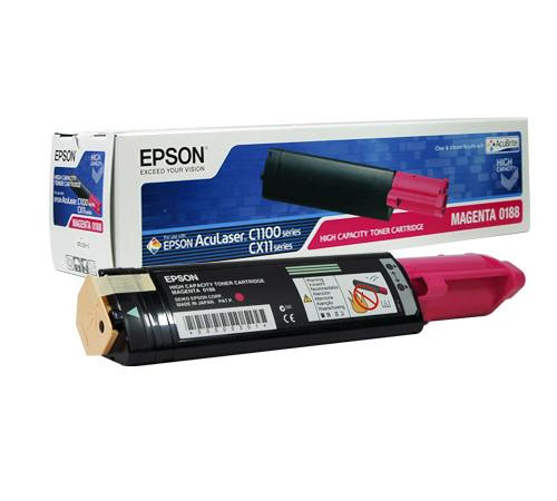  EPSON  Epson  C1100  Magenta Toner  High Capacity 4000 Page 