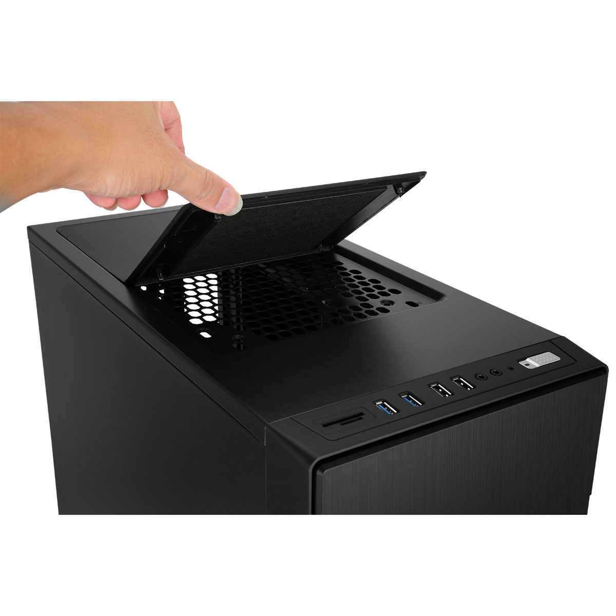 Game Max Silent Gaming PC Case USB 3.0 Falcon Computers