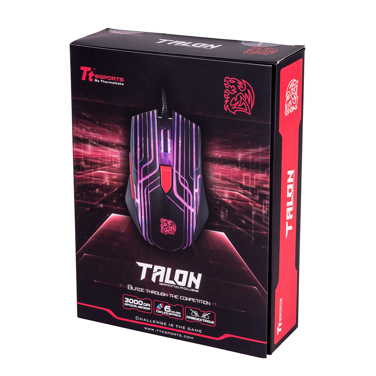 Thermaltake ESports Talon Gaming Mouse 3000DPI 6 Colours clearance