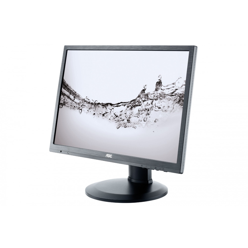 Aoc 24` Widescreen Led Black Multimedia Monitor 1920X1080, 2Ms, VGA