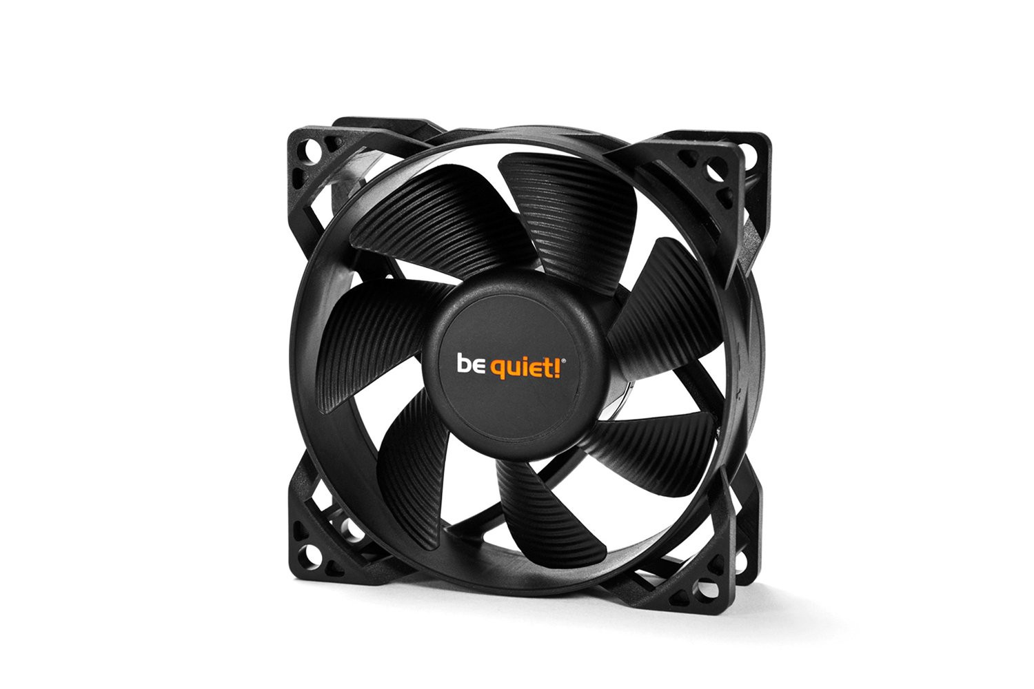 Be Quiet 80mm Pure Wings 2 8cm Case Fan, Rifle Bearing, Black, Ultra