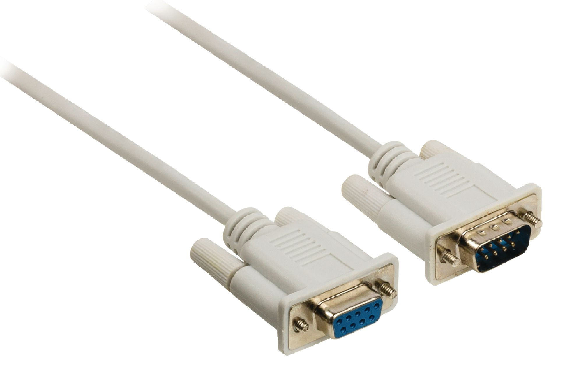 Value Line 2M Serial extension cable DSUB 9pin male DSUB 9pin