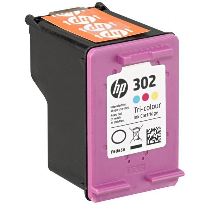 HP HP 302 Print cartridge 1 x Tri Colour 165 Page Yeild Falcon